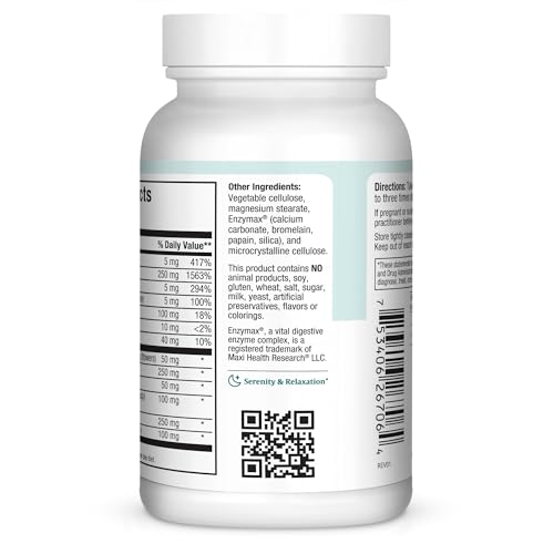 cápsulas Maxi Max Relax para energía