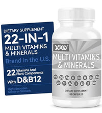 cápsulas multivitaminas XKQ para adultos