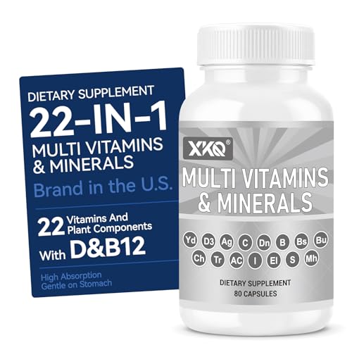 cápsulas multivitaminas XKQ para adultos