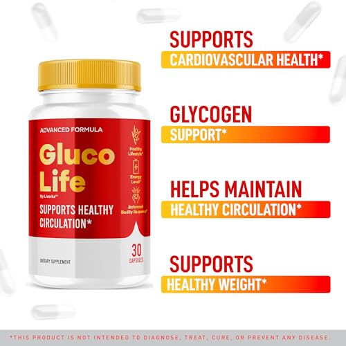 cápsulas naturales GlucoLife saludables