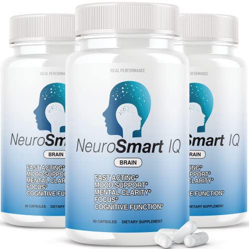 cápsulas Neuro Smart IQ para energía mental
