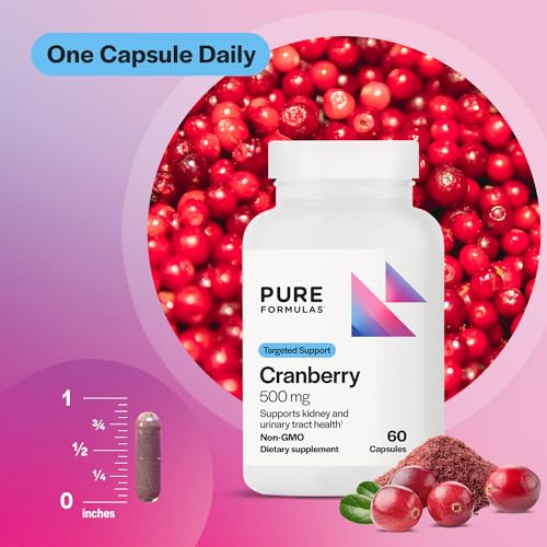 Cápsulas No GMO de arándano PureFormulas
