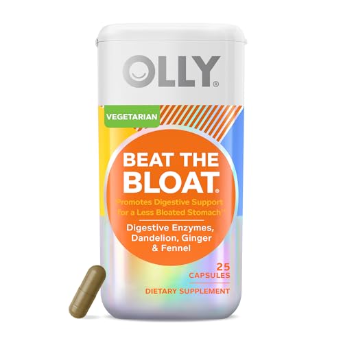 Cápsulas OLLY Beat The Bloat para digestión