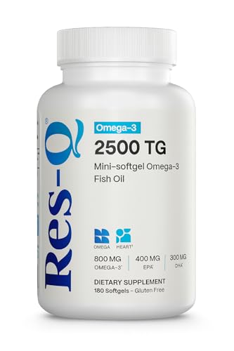 cápsulas omega-3 Res-Q beneficios para la salud