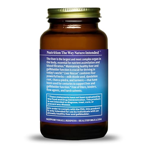 Cápsulas para detoxificación hepática