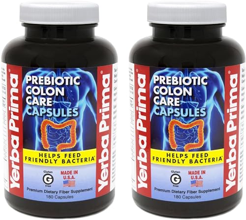 Cápsulas prebióticas para salud intestinal