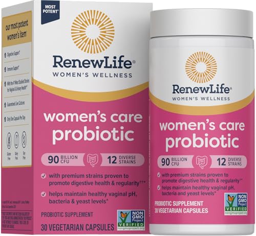 Cápsulas probióticas para salud vaginal