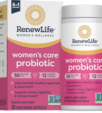 Cápsulas probióticas Renew Life para salud vaginal