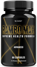 Cápsulas Rambo Max para energía diaria
