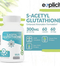 Cápsulas resistentes al ácido de S-Acetil Glutatión