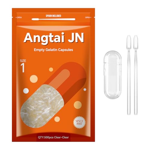cápsulas vacías de gelatina tamaño 1