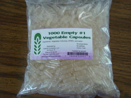 cápsulas vacías de vegetales para suplementos