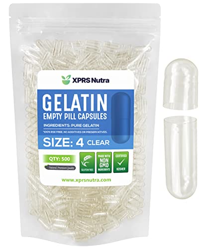 cápsulas vacías para suplementos DIY