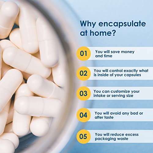 cápsulas vacías para suplementos personalizados