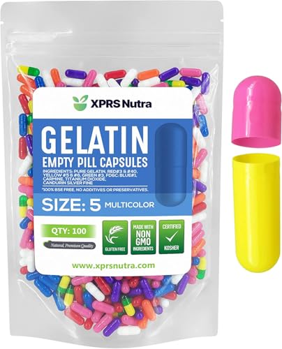 cápsulas vacías para suplementos