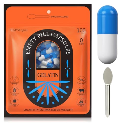 cápsulas vacías tamaño 0 para suplementos