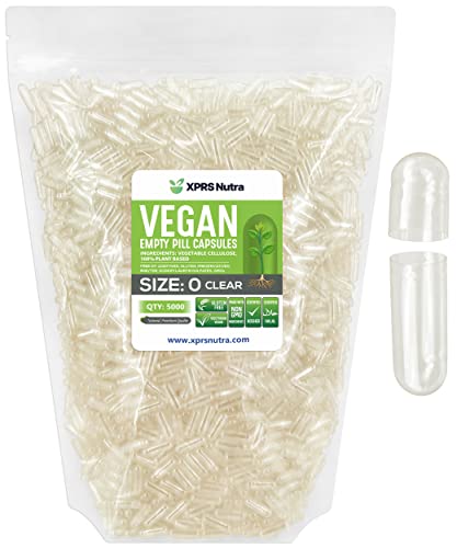 cápsulas vacías veganas para suplementos