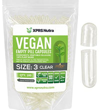 cápsulas vacías veganas para suplementos