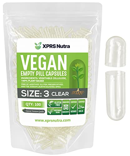 cápsulas vacías veganas para suplementos