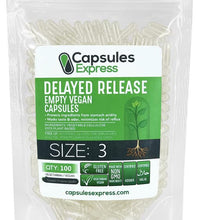 Cápsulas vacías veganas para suplementos