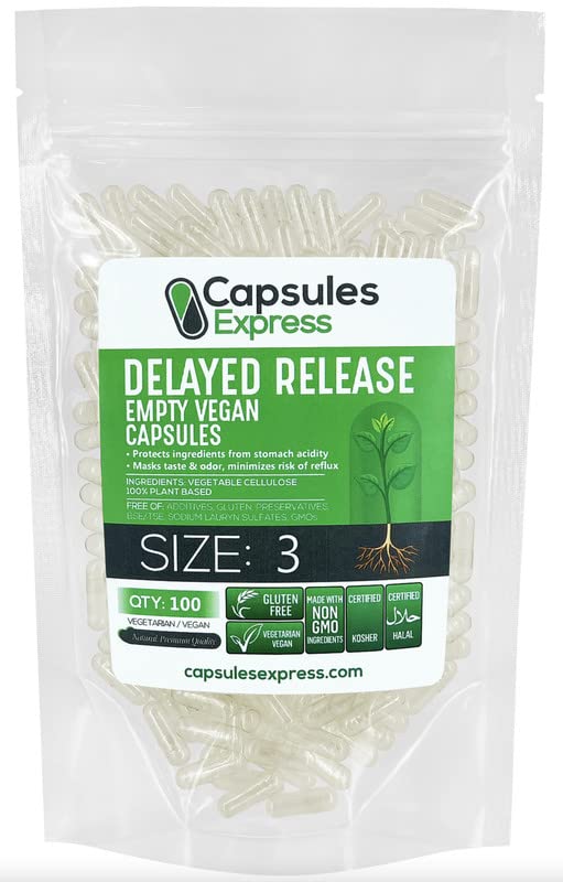 Cápsulas vacías veganas para suplementos