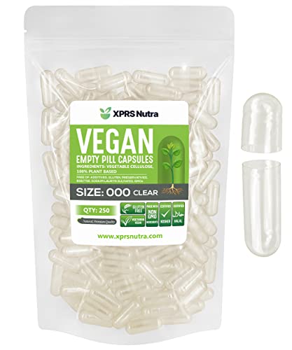 cápsulas vacías veganas para suplementos