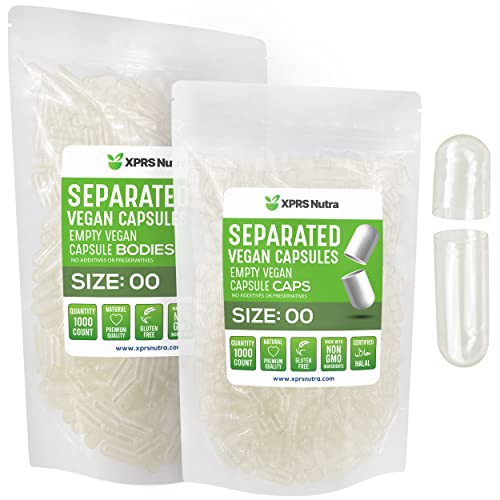 cápsulas vacías veganas para suplementos