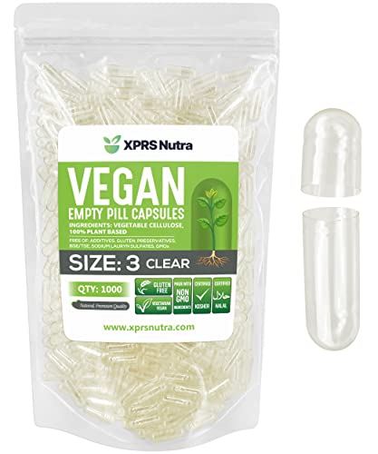 cápsulas vacías veganas para suplementos