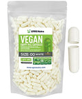 cápsulas vacías veganas tamaño 00