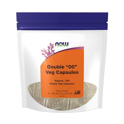 cápsulas vacías vegetarianas NOW Foods