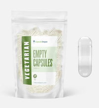cápsulas vacías vegetarianas tamaño 1