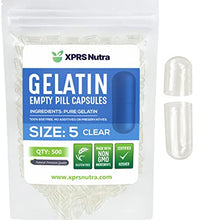 cápsulas vacías XPRS Nutra para suplementos