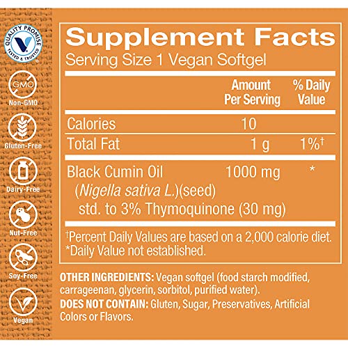 cápsulas veganas de aceite de nigella
