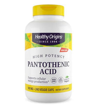 Cápsulas veganas de ácido pantoténico