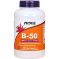 Cápsulas veganas de B-50 NOW Foods