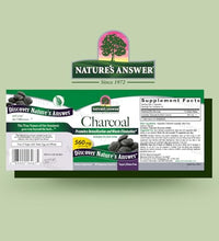 Cápsulas veganas de carbón activado