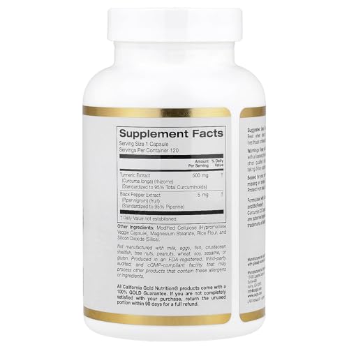 cápsulas veganas de cúrcuma 500 mg