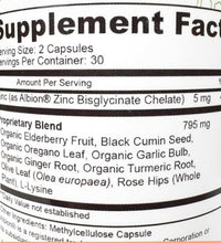 cápsulas veganas de elderberry para salud