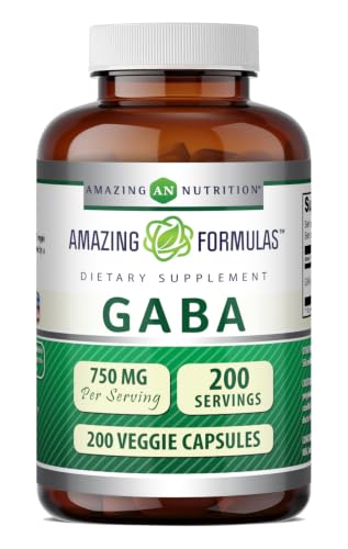 cápsulas veganas de GABA 750mg