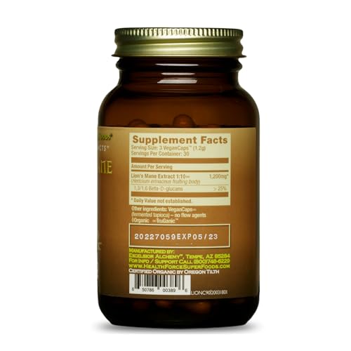 cápsulas veganas de hongos medicinales