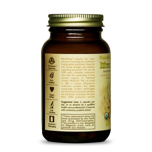 cápsulas veganas de hongos