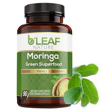 Cápsulas veganas de moringa orgánica