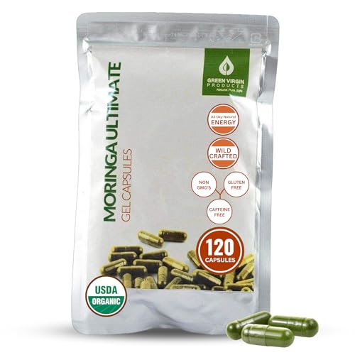 cápsulas veganas de moringa orgánica