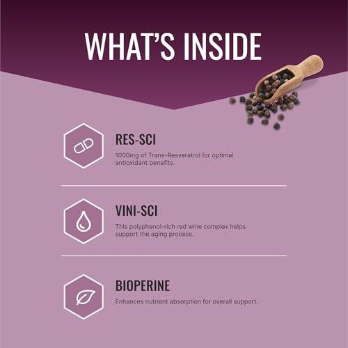 Cápsulas veganas de resveratrol puro