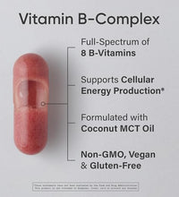 cápsulas veganas de vitaminas B