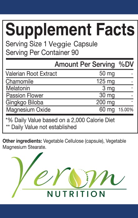 cápsulas veganas para una buena noche
