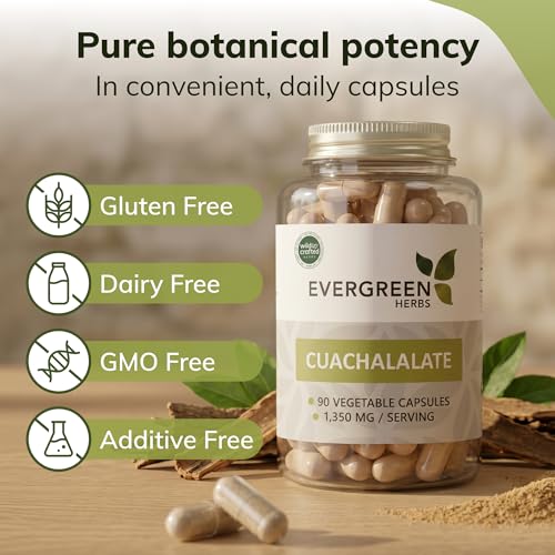 cápsulas vegetales de cuachalalate 1350 mg