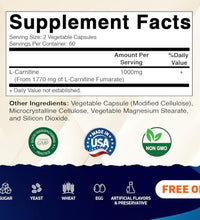 Cápsulas vegetales de L-Carnitina