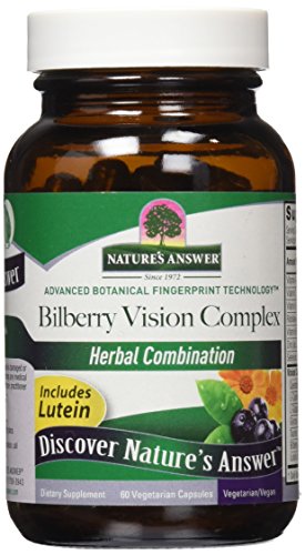 cápsulas vegetarianas bilberry visión beneficios