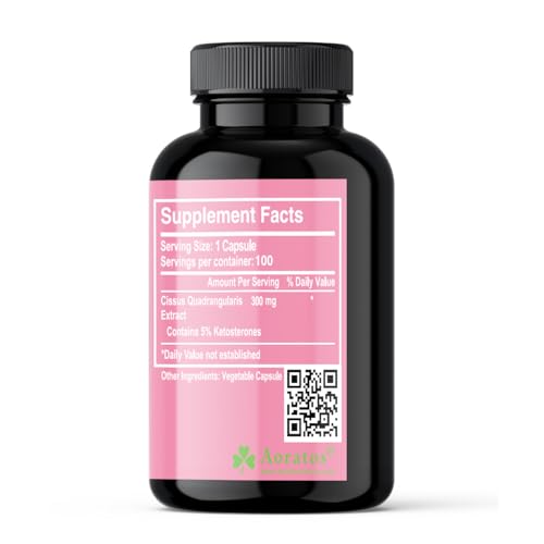 cápsulas vegetarianas de cissus aoratos 300mg